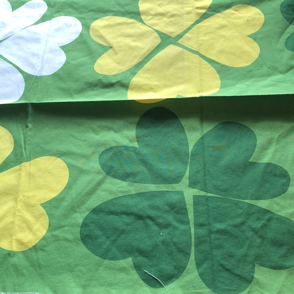 Nina Jobs Ikea 2006 Loveable Heart Danish Modern Green Clover Ikea Fabric